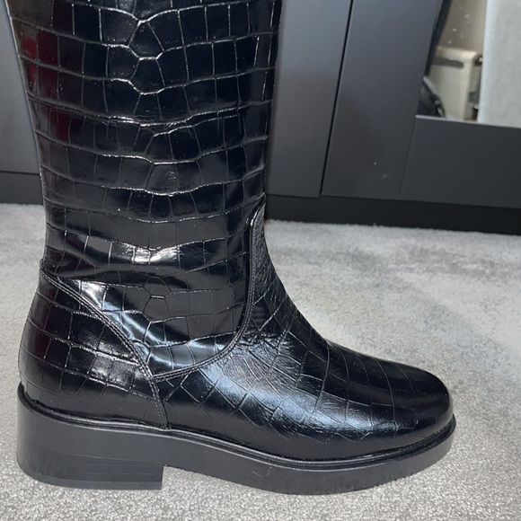 Staud Claud Buckle Riding Boots - Picture 10 of 15